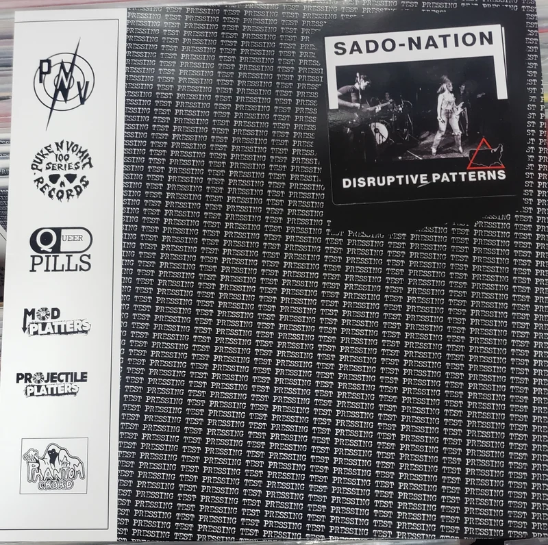 Sado Nation - Disruptive Patterns USED LP (test press)