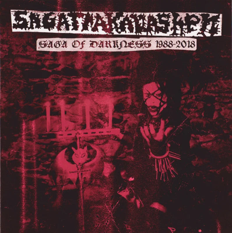 Sagatrakavashen - Saga Of Darkness 1988 to 2018 USED METAL 2xLP (trans orange vinyl)
