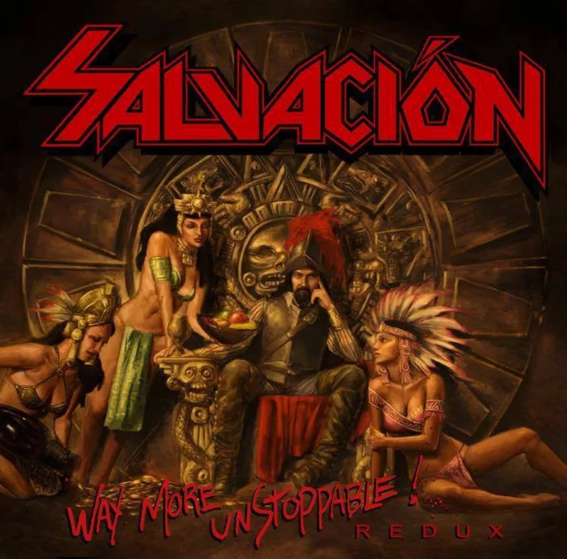 Salvacion - Way More Unstoppable! Redux NEW METAL CD