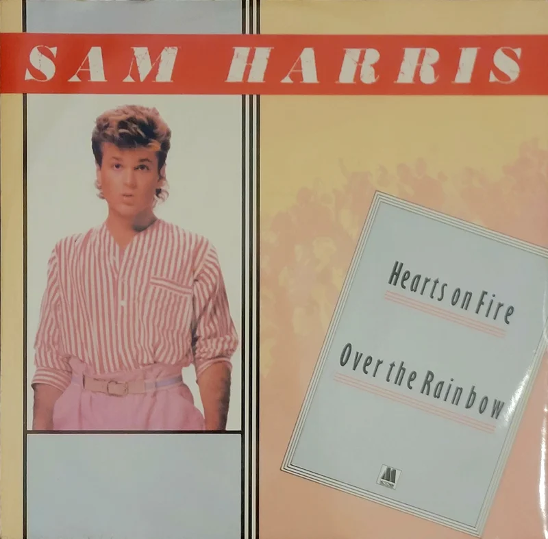 Sam Harris - Hearts On Fire / Over The Rainbow 12" Single