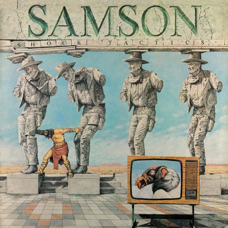 Samson - Shock Tactics Lp (Ltd Green)
