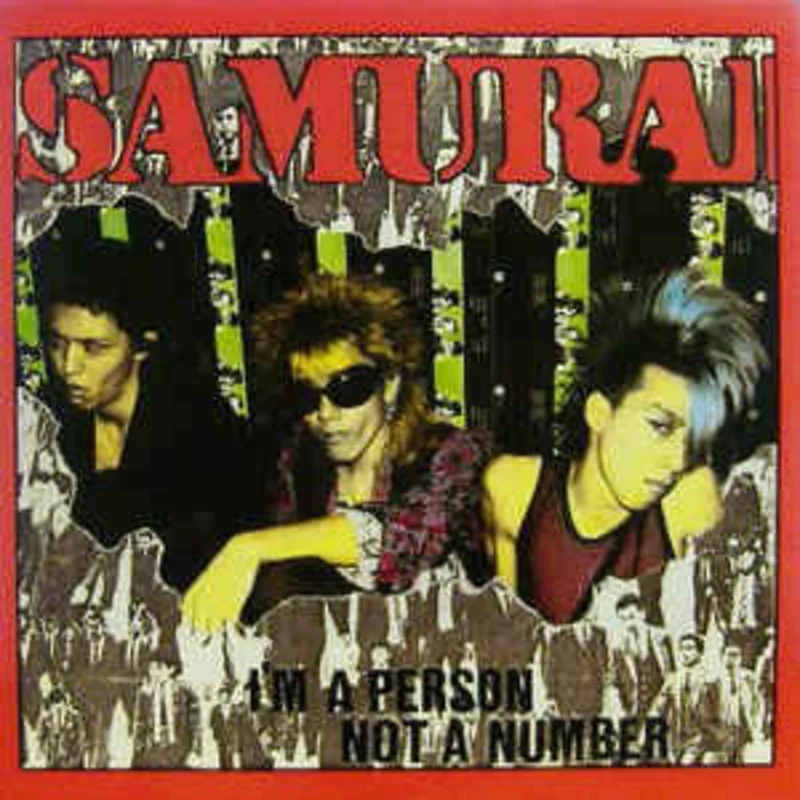 Samurai - I'm A Person Not A Number USED 7" (w/ flexi) 8"