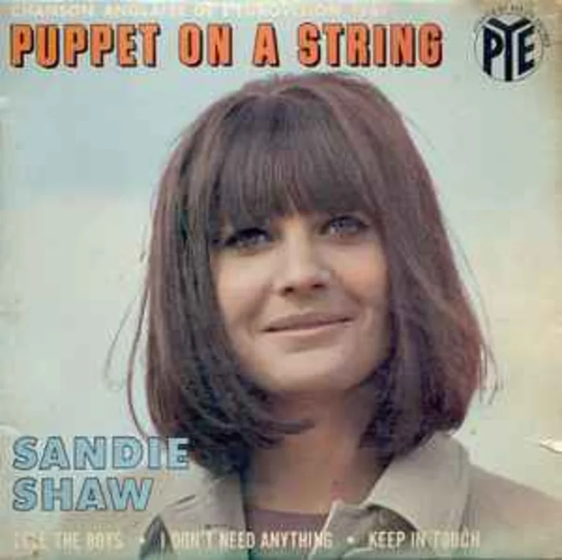Sandie Shaw  Puppet On A String  (1967)     7"