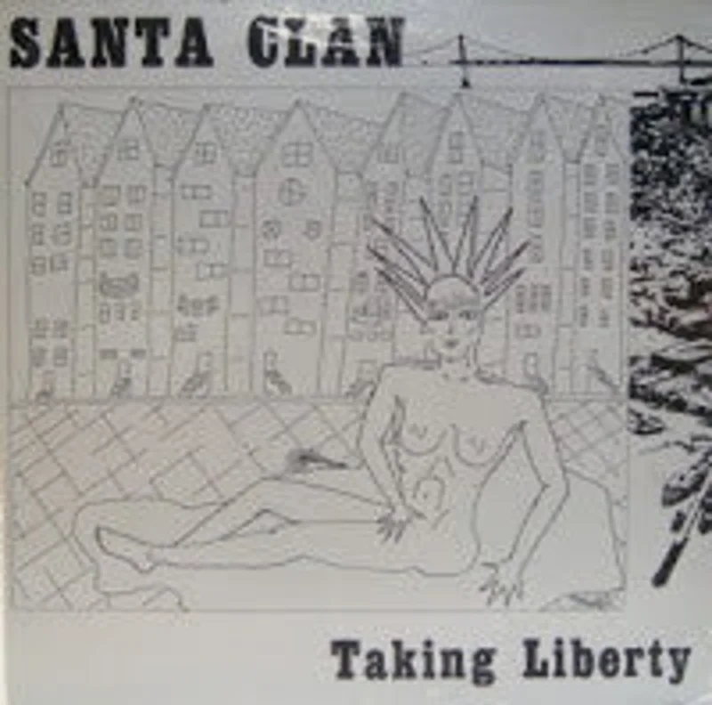 Santa Clan - Taking Liberty USED POST PUNK / GOTH LP