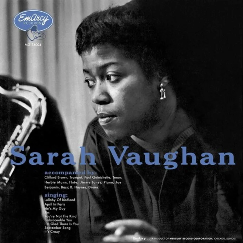 Sarah Vaughan - Self Titled - 180g LP w/ Clifford Brown [Acoustic Sounds Series]