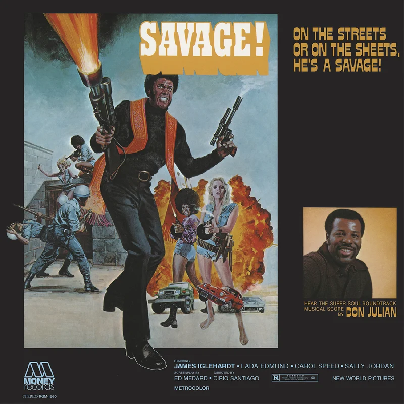 Savage! - Film soundtrack on limited colored vinyl