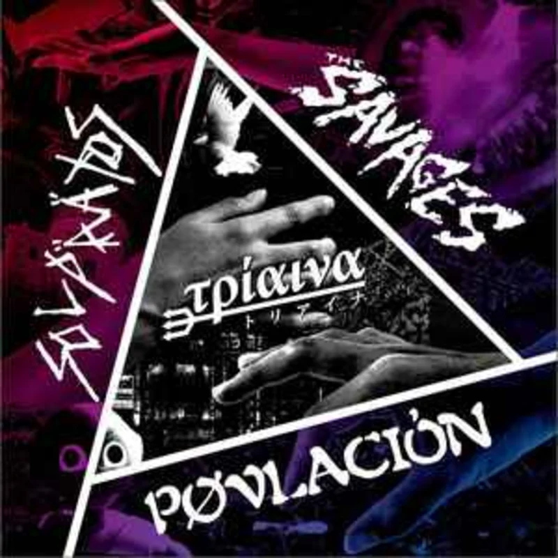 Savages, The / Solpaatos / Povlacion - Split NEW 7"