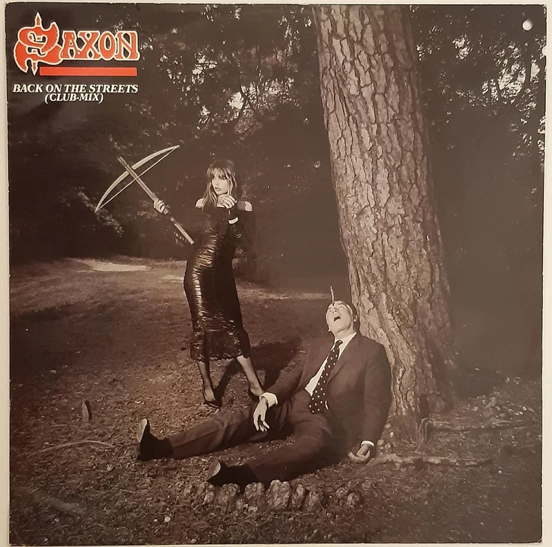 Saxon - Back On The Streets (Club Mix) 12" Single