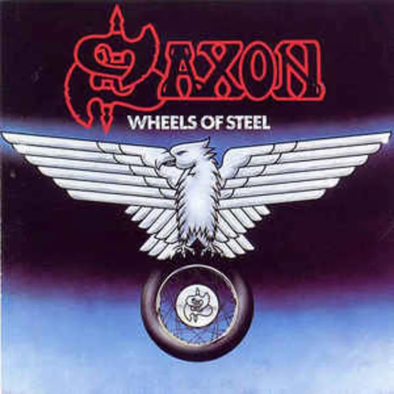 Saxon - Wheels Of Steel USED METAL LP (jpn)