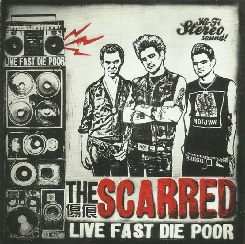 Scarred - Live Fast Die Poor USED CD