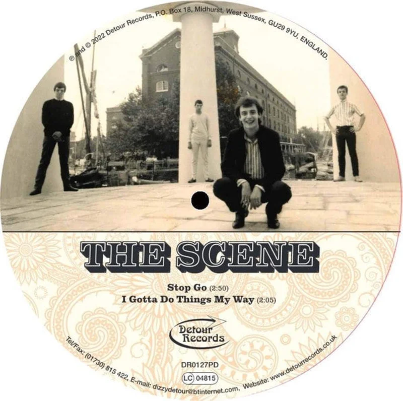 Scene - Stop Go NEW 7" (pic disc)