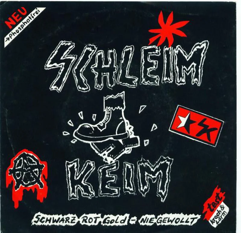Schleim Keim - Schwarz Rot Gold NEW 7"