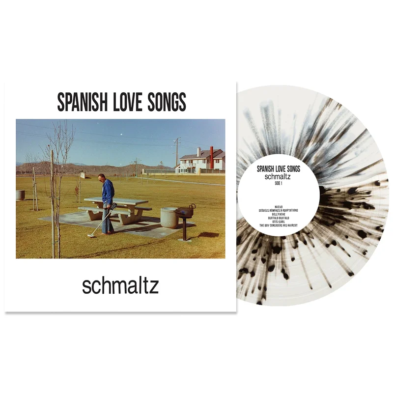 Schmaltz - Half Clear/Half White W/ Black Splatter LP
