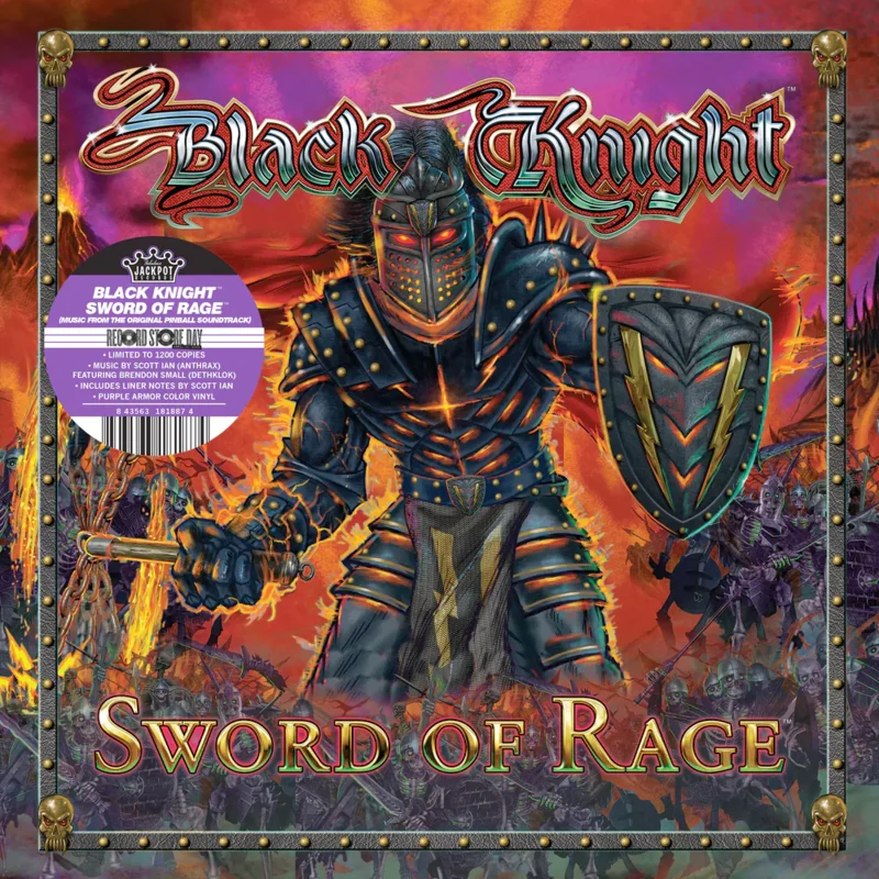 Scott Ian - Black Knight Sword of Rage - on limited colored vinyl for RSD25