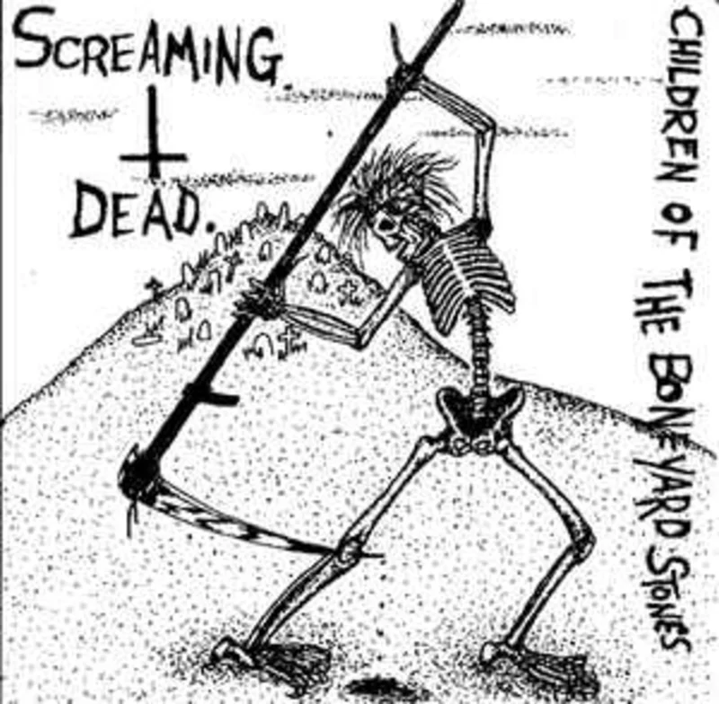 Screaming Dead - Children Of The Boneyard Stones USED 7"