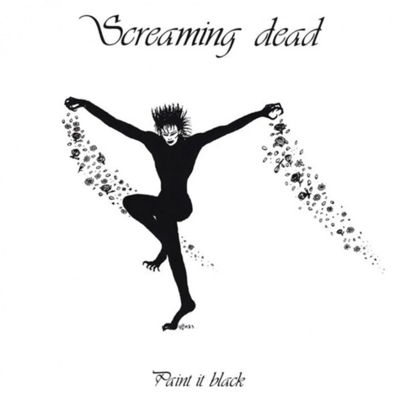 Screaming Dead - Paint It Black USED 7"