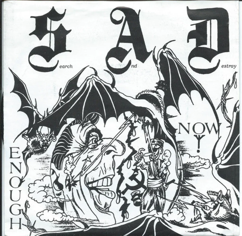 Search And Destroy - Enough Now USED 7"