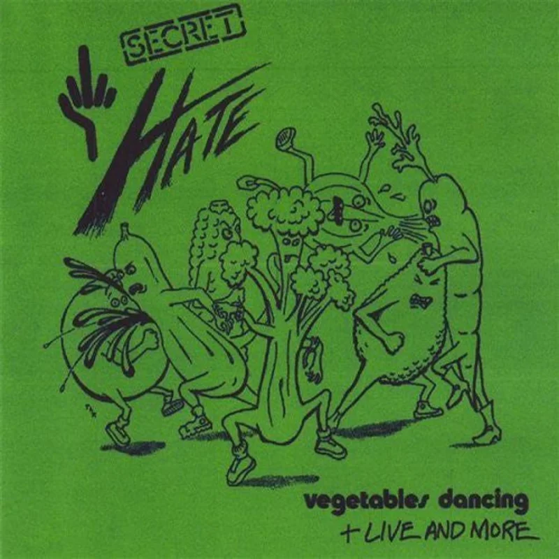 Secret Hate - Vegetables Dancing + Live And More USED CD