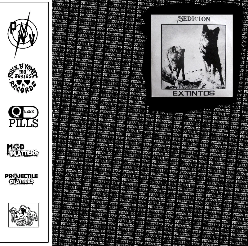 Sedicion - Extintos USED LP (test press)