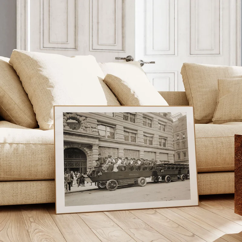 Seeing New York Tour 1904 Wall Art