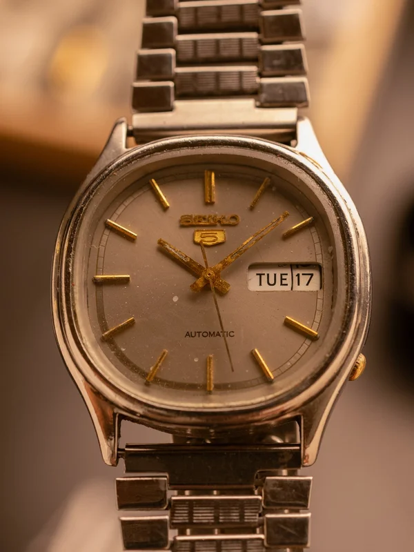 Seiko 5 Tonneau Case (Ref. 6309-5230) (34mm; Automatic)