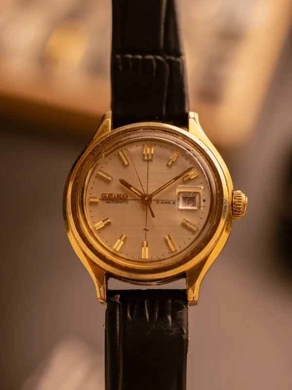 Seiko Ladies Sea Lion 10 Micron Gold Plated (Ref. 2517-0350) (25mm; Automatic)