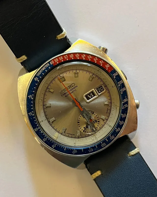 Seiko - Silver Pogue (6139-6002)