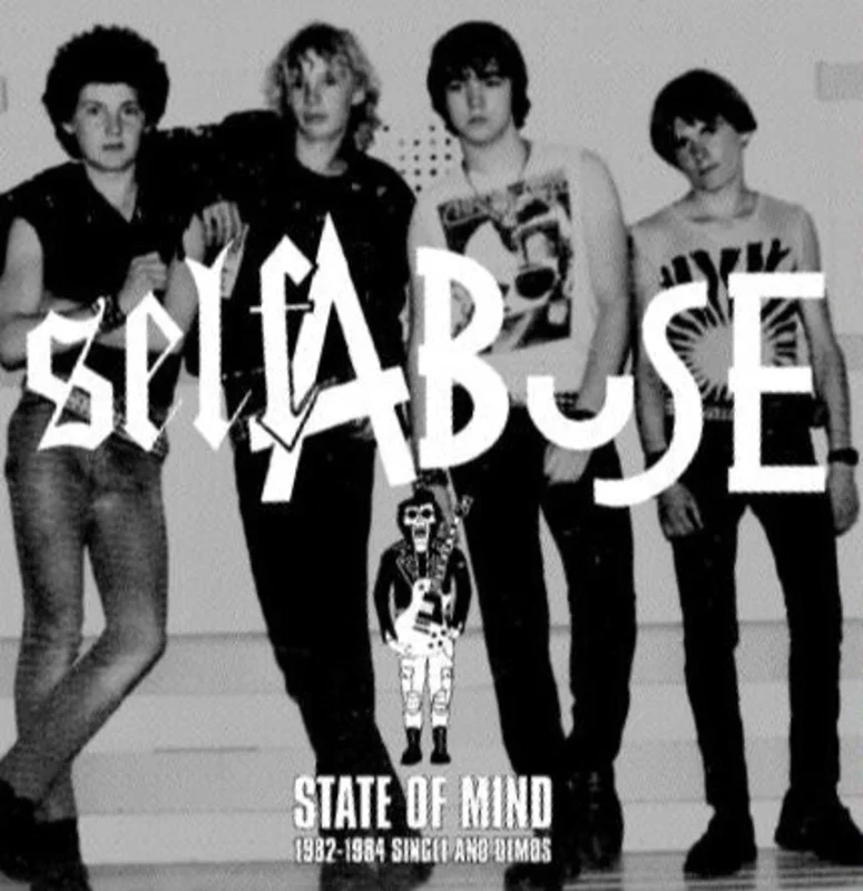Self Abuse - State Mind 82 to 84 w/ bonus 7" (collected and unreleased recordings) black vinyl NEW LP