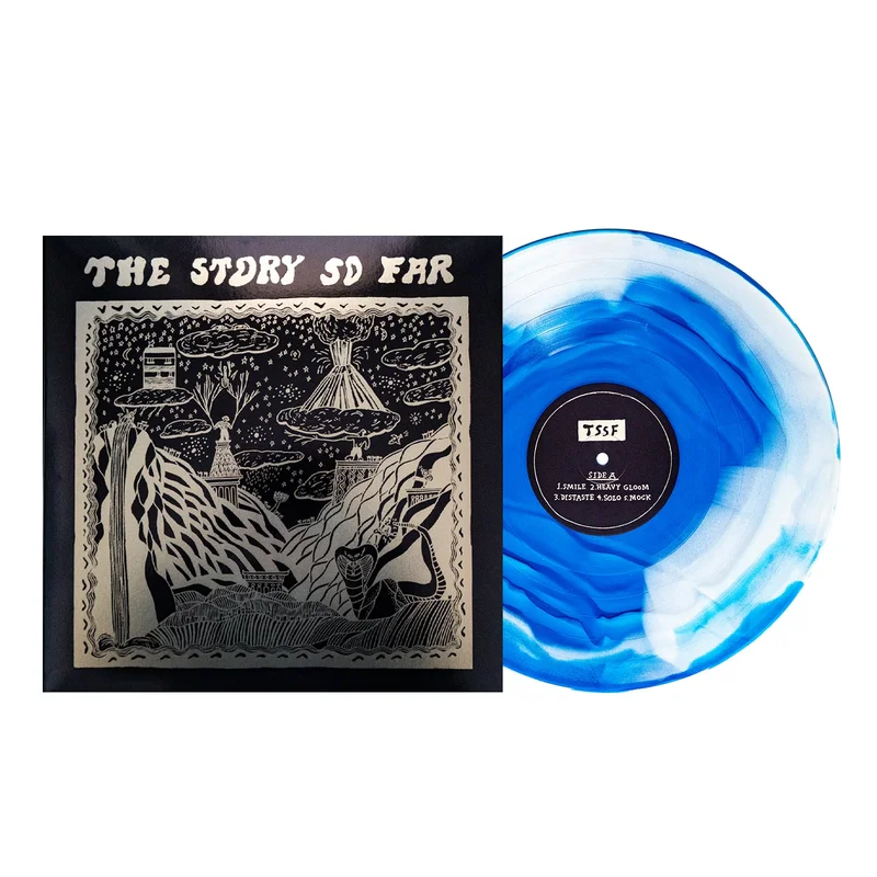 Self Titled 10th Anniversary Edition - Royal Blue & Bone Aside/Bside w/ Glitter LP
