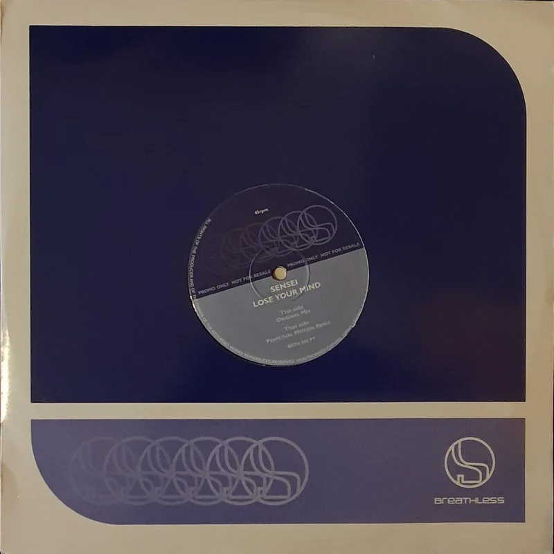 Sensei - Lose Your Mind 12" Single