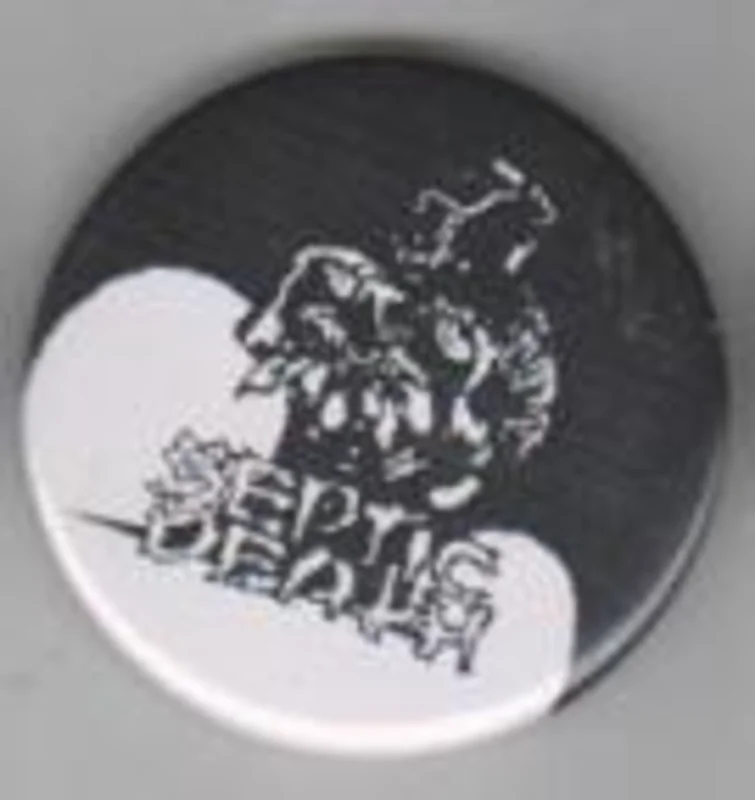 SEPTIC DEATH - DESIGN big button