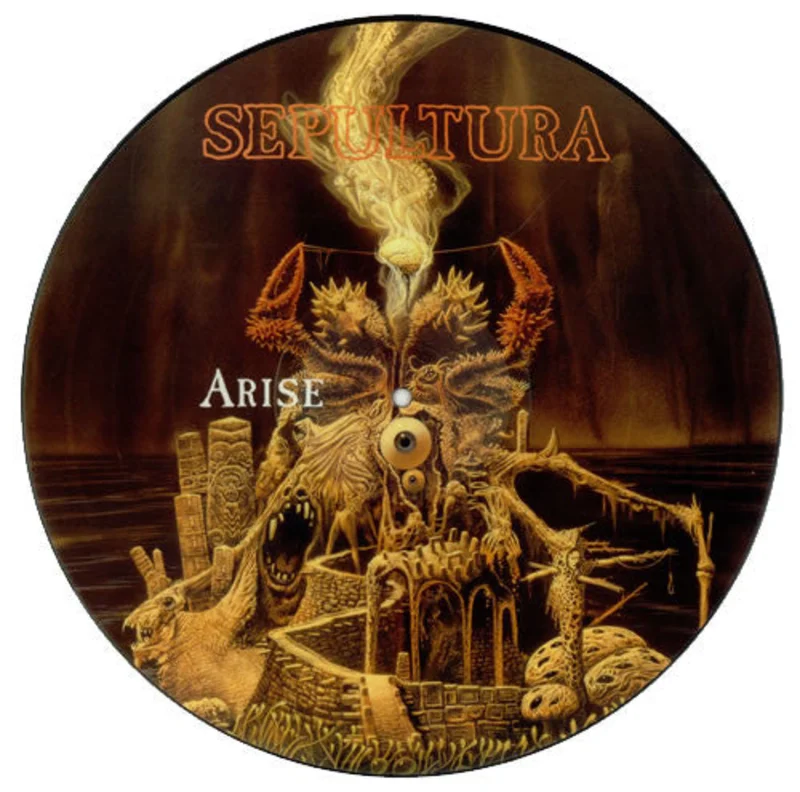Sepultura - Arise USED METAL LP (pic disc)