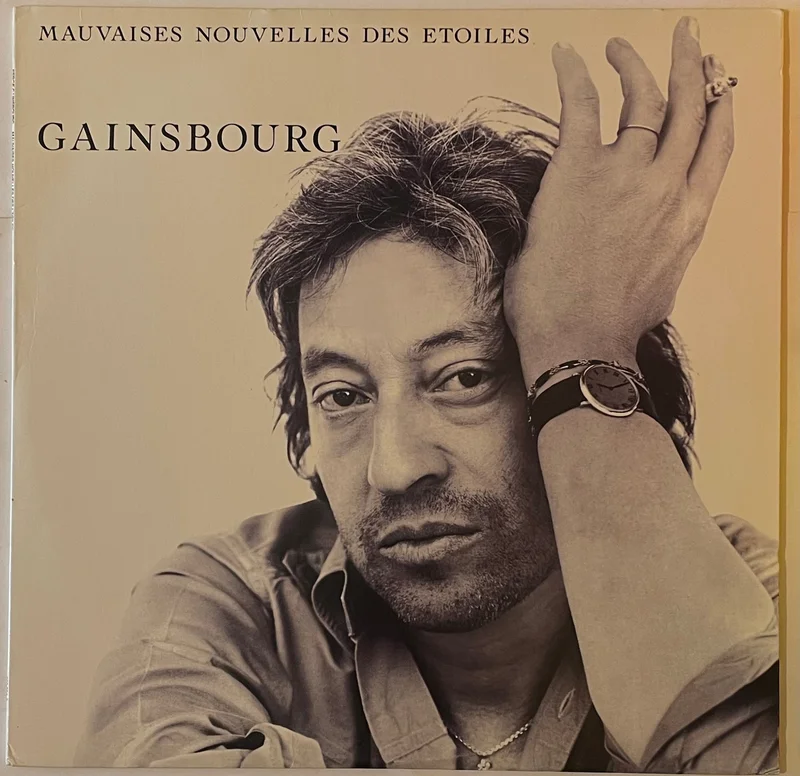 Serge Gainsbourg  Mauvaises Nouvelles Des toiles Lp