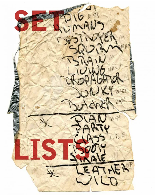Set Lists  USED BOOK