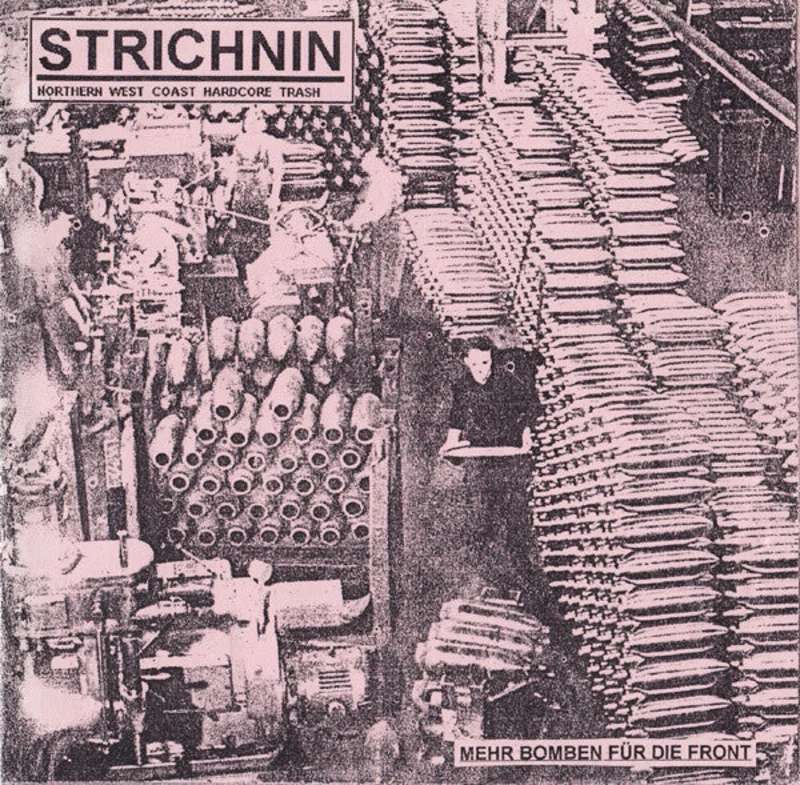 Seven Minutes Of Nausea / Strichnin - Split USED 7"