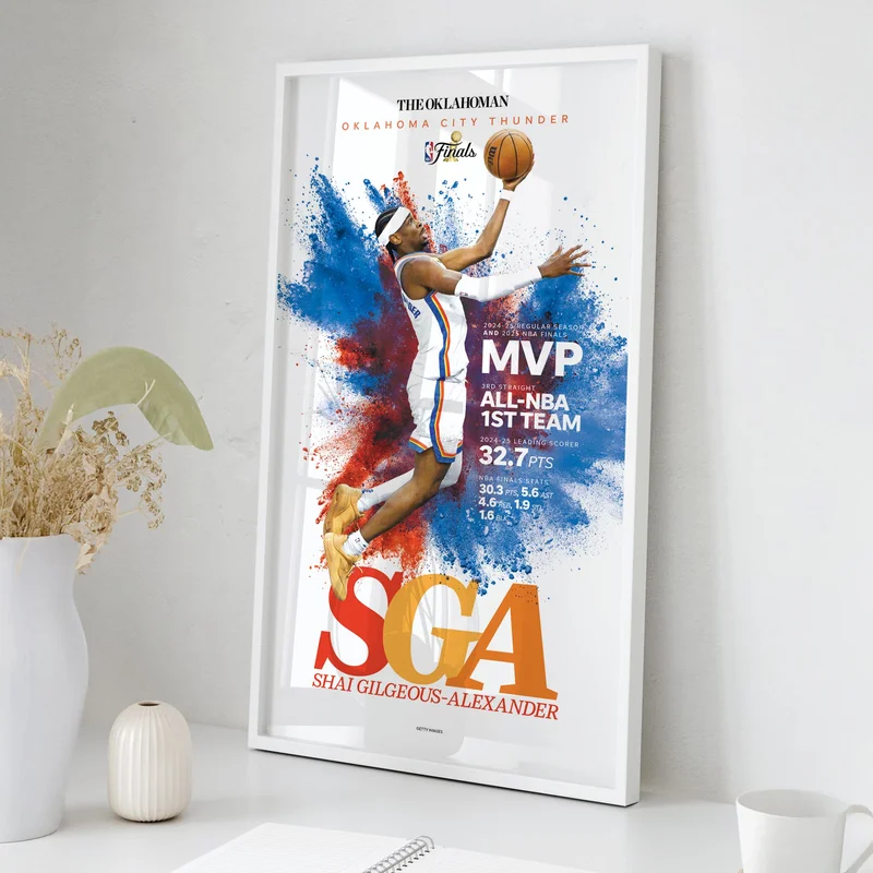 SGA's Historic MVP Season Front Page
