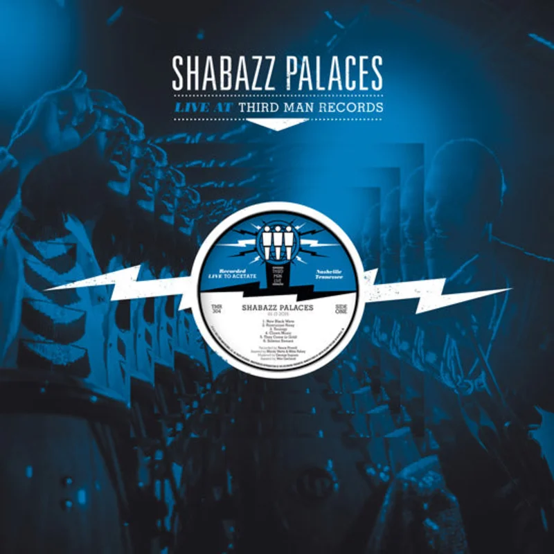 Shabazz Palaces Live at Third Man Records (Limited Edition Black & Blue Vinyl)