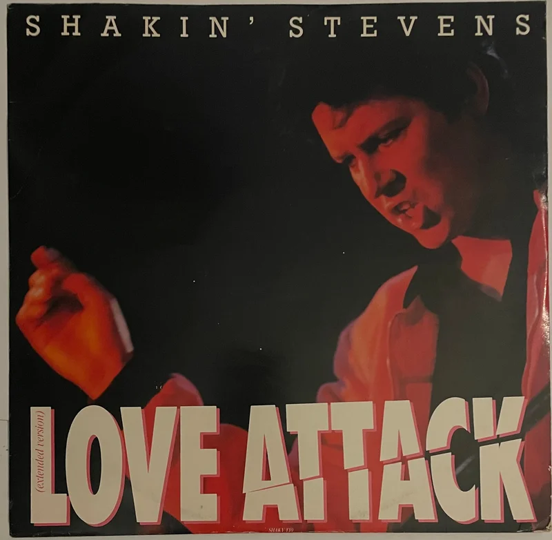 Shakin' Stevens - Love Attack (Extended Version) 12" Single
