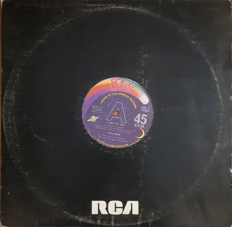 Shalamar - I Owe You One 12" Single