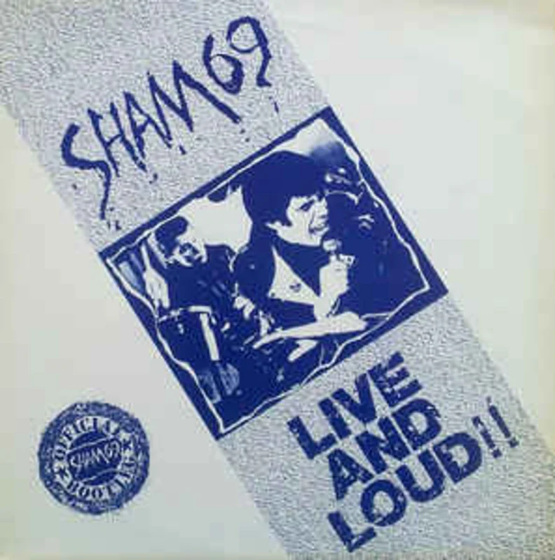 Sham 69 - Live And Loud USED LP