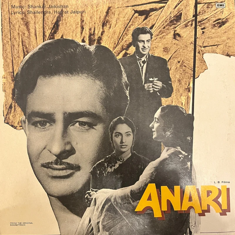 Shankar Jaikishan, Shailendra, Hasrat Jaipuri  Anari  (Used Vinyl - VG+) NJ Marketplace
