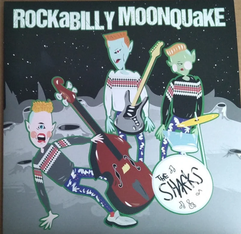 Sharks - Rockabilly Moonquake NEW PSYCHOBILLY / SKA 10"