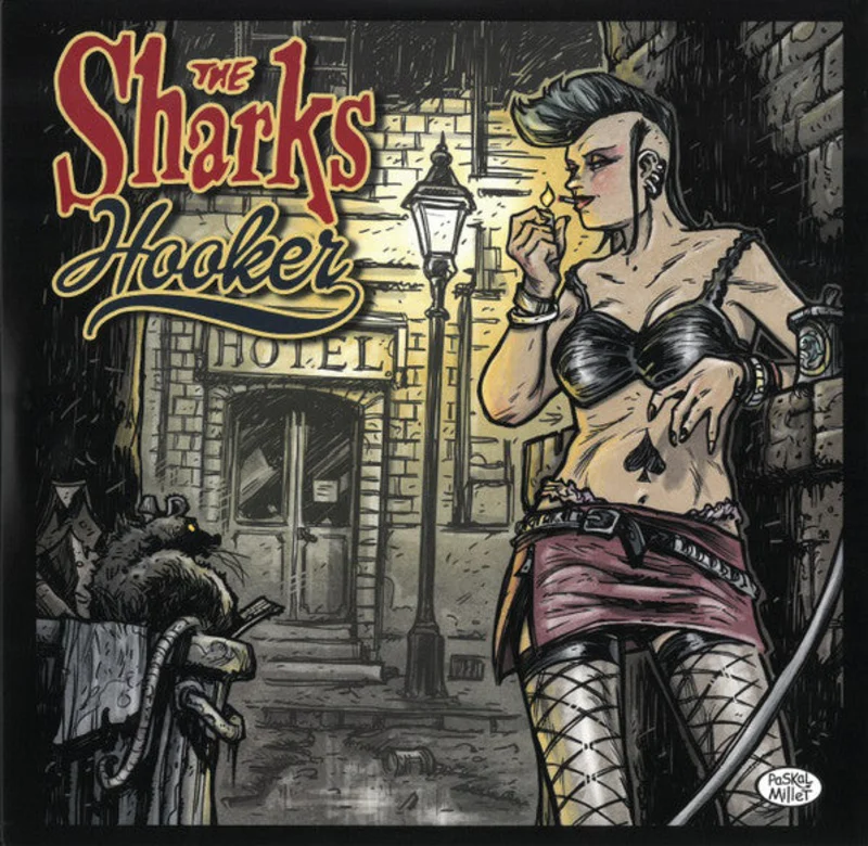 Sharks, The - Hooker NEW PSYCHOBILLY / SKA 10"