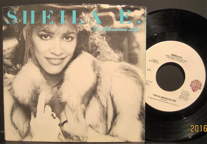 Sheila E. - The Glamorous Life b/w Glamorous Life Part 2  PS