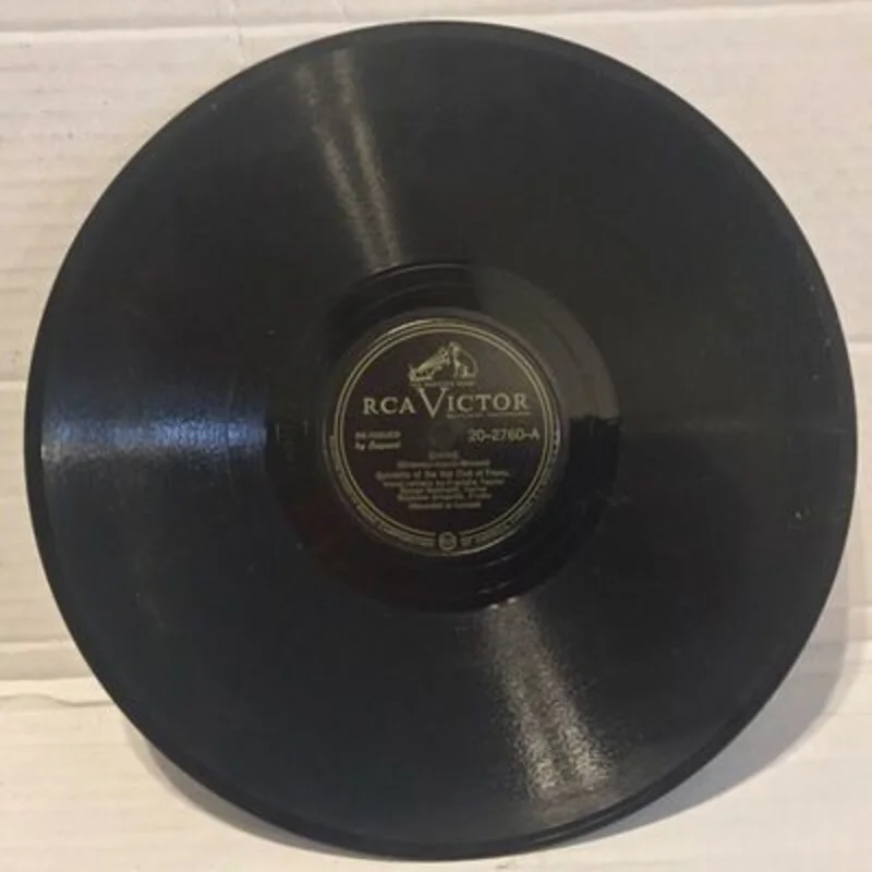Shine - Quintette of The Hot Club of France b/w Ebony Rhapsody - Duke Ellington