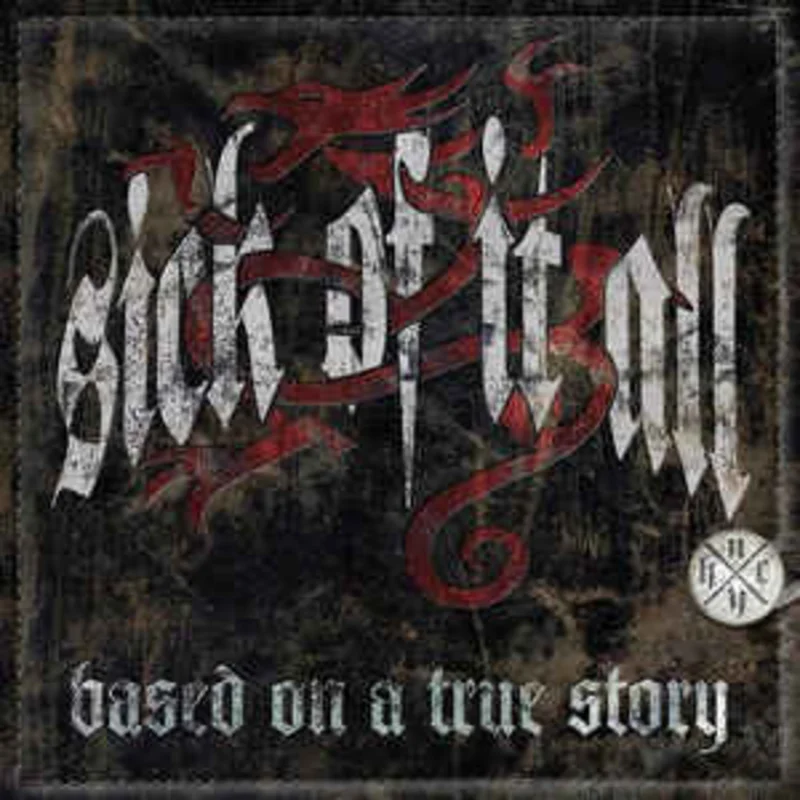 Sick Of It All - Based On A True Story USED LP (red black white stripe vinyl)
