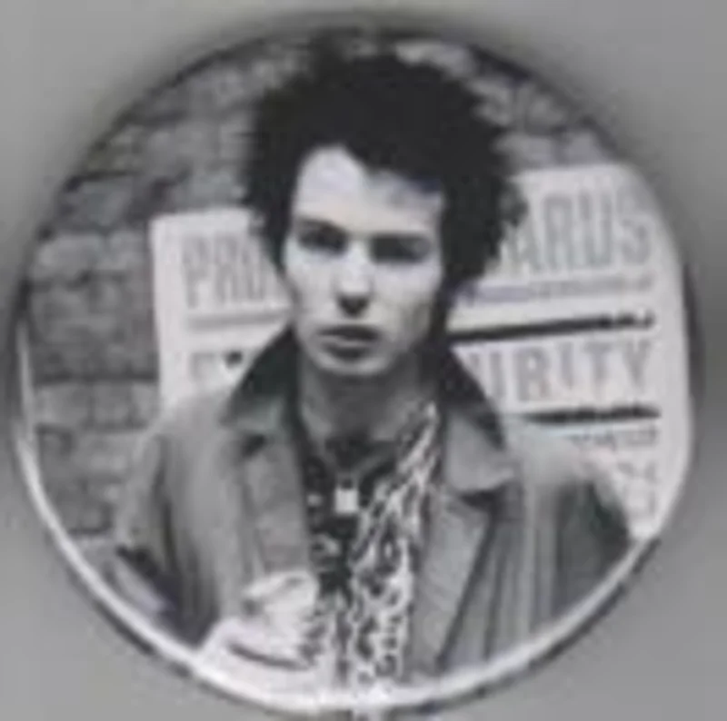 SID VICIOUS big button