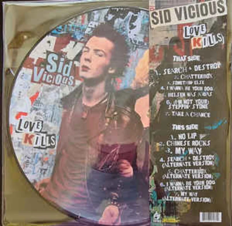 Sid Vicious - Love Kills NEW LP