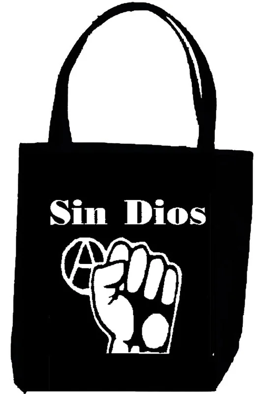 SIN DIOS tote