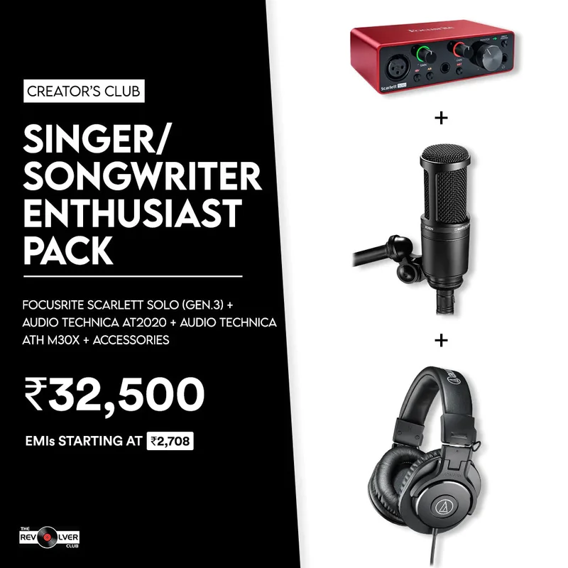 Singer Song Writer Enthusiast Pack